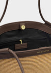 Katie Loxton Florence Tote Bag, Beige & Chocolate