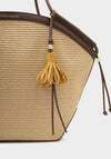 Katie Loxton Florence Tote Bag, Beige & Chocolate