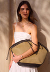 Katie Loxton Florence Tote Bag, Beige & Chocolate
