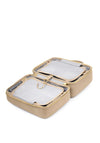 Katie Loxton Hanging Makeup & Wash Bag, Light Taupe
