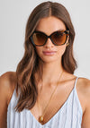 Katie Loxton Mykonos Sunglasses Dark Tortoiseshell