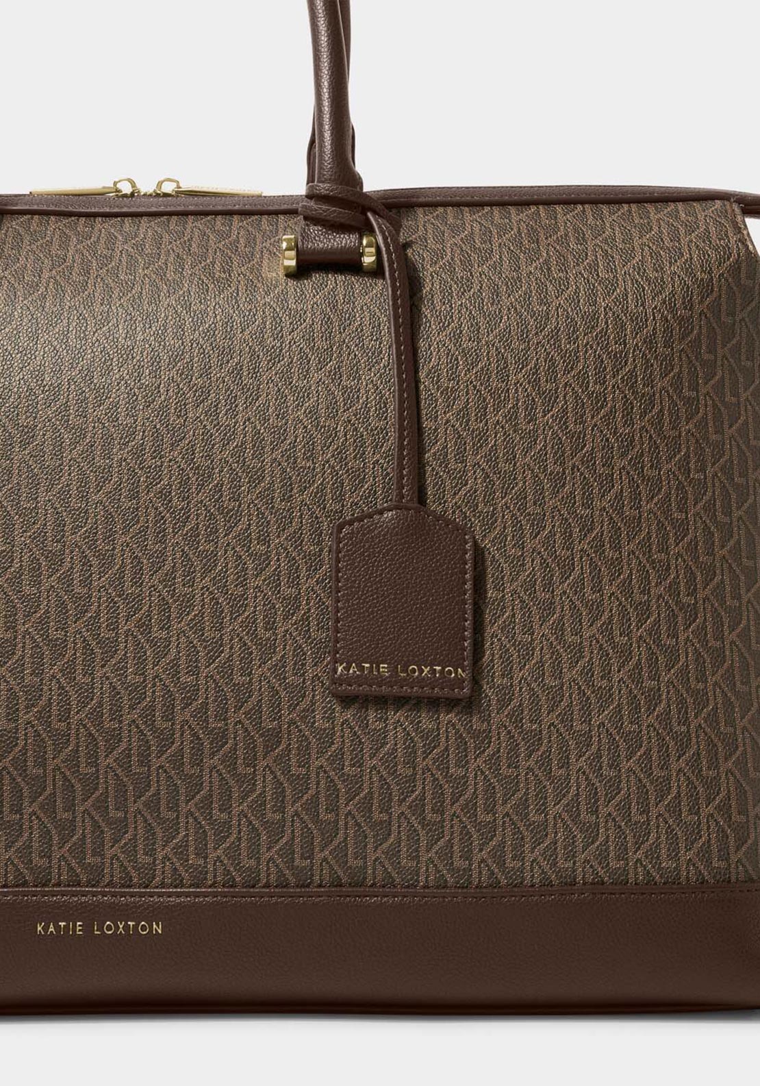 Katie Loxton Kensington Weekend Bag, Chocolate