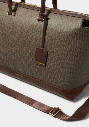 Katie Loxton Kensington Weekend Bag, Chocolate