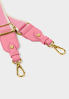 Katie Loxton Stripe Canvas Bag Strap, Cloud Pink