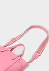 Katie Loxton Stripe Canvas Bag Strap, Cloud Pink