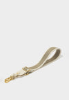 Katie Loxton Stripe Canvas Bag Strap, Light Khaki
