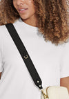 Katie Loxton Vegan Leather Bag Strap, Black