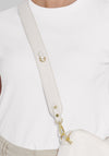 Katie Loxton Vegan Leather Bag Strap, Off White