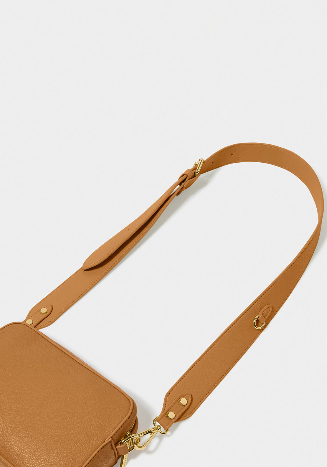 Katie Loxton Vegan Leather Bag Strap, Tan