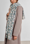 Katie Loxton Abstract Floral Printed Scarf, Grey