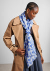 PRINTED SCARF ABSTRACT HEART