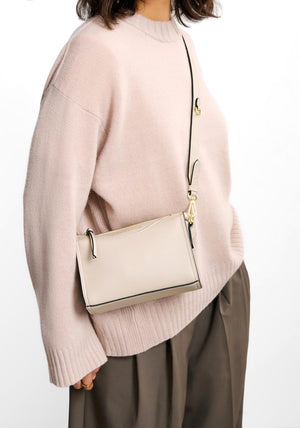 Katie Loxton Alba Mini Crossbody Bag, Cream