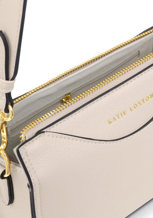 Katie Loxton Alba Mini Crossbody Bag, Cream