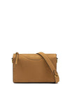 ALBA FAUX SUEDETTE CROSSBODY BAG