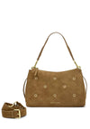 Katie Loxton Alize Suedette Shoulder Bag, Tan