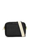 Katie Loxton Avery Raffia Small Crossbody Bag, Black