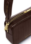 Katie Loxton Avery Small Crossbody Bag, Chocolate Brown