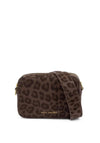 Katie Loxton Avery Small Leopard Print Crossbody Bag, Brown