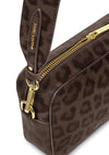 Katie Loxton Avery Small Leopard Print Crossbody Bag, Brown