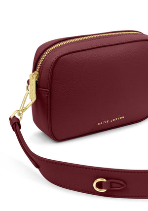 AVERY SMALL CROSSBODY BAG  Cherry