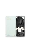 Katie Loxton Boxed Faux Leather Gloves, Black
