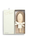 Katie Loxton Boxed Hairbrush & Case Set, Light Taupe