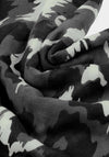 Katie Loxton Brush Stroke Leopard Printed Scarf, Grey