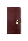 Katie Loxton Charlbury Patent Crackle Travel Wallet, Burgundy