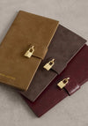 Katie Loxton Charlbury Patent Crackle Travel Wallet, Burgundy