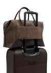 Katie Loxton Charlbury Suedette Cabin Bag, Chocolate Brown
