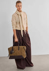 Katie Loxton Charlbury Suedette Cabin Bag, Tan