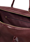 Katie Loxton Charlbury Suedette Weekend Bag, Burgundy