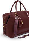 Katie Loxton Charlbury Suedette Cabin Bag, Burgundy