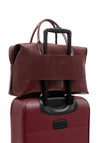 Katie Loxton Charlbury Suedette Cabin Bag, Burgundy