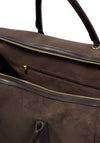 Katie Loxton Charlbury Weekend Bag, Chocolate brown