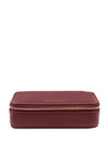 Katie Loxton Classic Jewellery Box, Burgundy