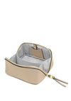 FOLD OUT MIRROR MAKE UP BAG LIGHT TAUPE