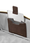 Katie Loxton Fold Out Suedette Mirror Makeup Bag, Brown