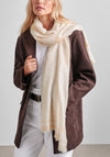 PRINTED SCARF GEOMETRIC LINES