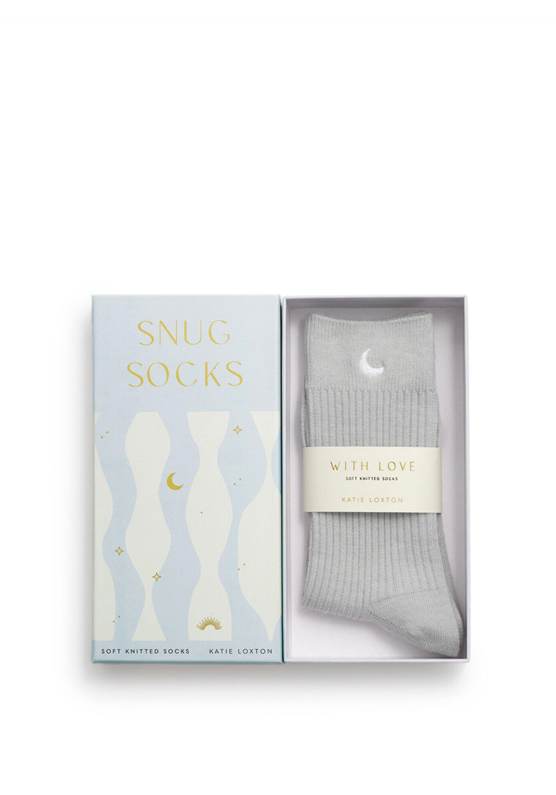 Katie Loxton Gift Boxed Socks, Blue - McElhinneys