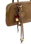Katie Loxton Hadley Suedette Bowling Bag, Tan