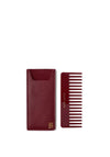 Katie Loxton Hair Comb & Case, Wine