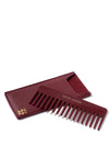 Katie Loxton Hair Comb & Case, Wine