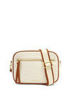 Katie Loxton Hallie Canvas Crossbody Bag, Warm Tan