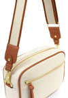 Katie Loxton Hallie Canvas Crossbody Bag, Warm Tan