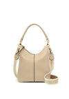 HALLIE SATCHEL BAG LIGHT TAUPE