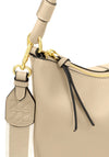 HALLIE SATCHEL BAG LIGHT TAUPE