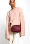 HALLE CROSSBODY BAG  Cherry