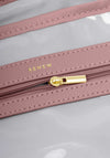 Katie Loxton Hanging Makeup & Wash Bag, Deep Rose