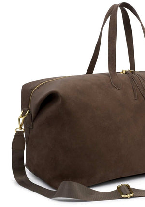 Katie Loxton Soho Suedette Weekend Bag, Brown